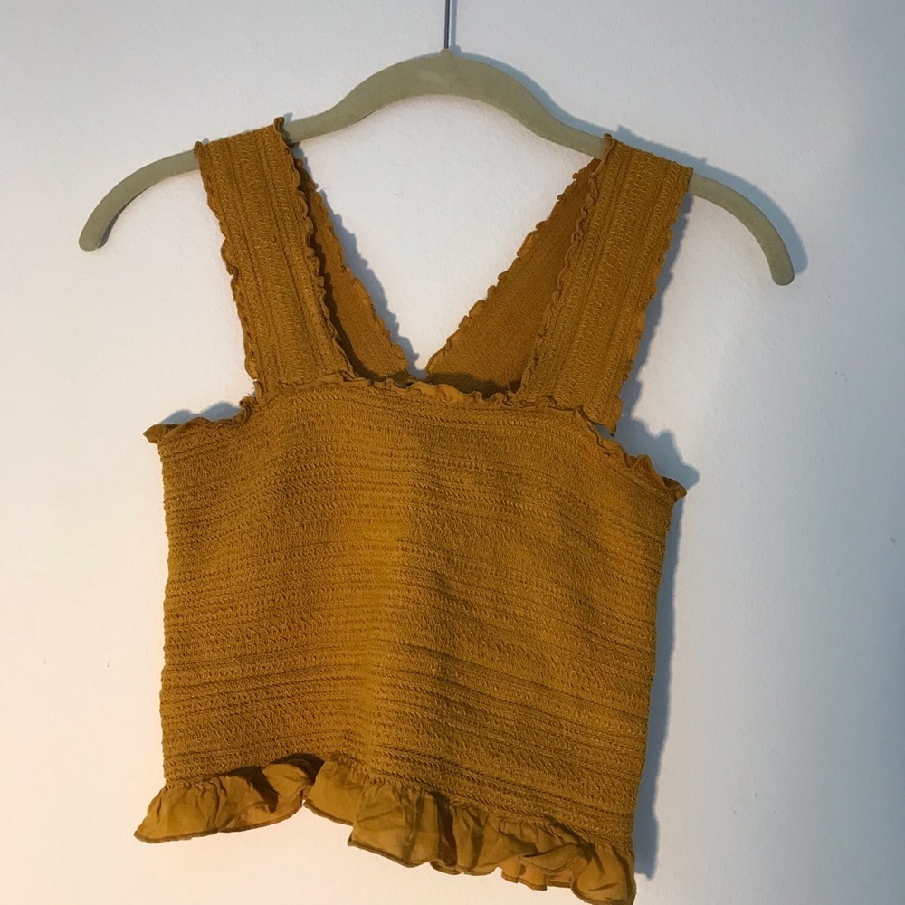 Yellow tank top